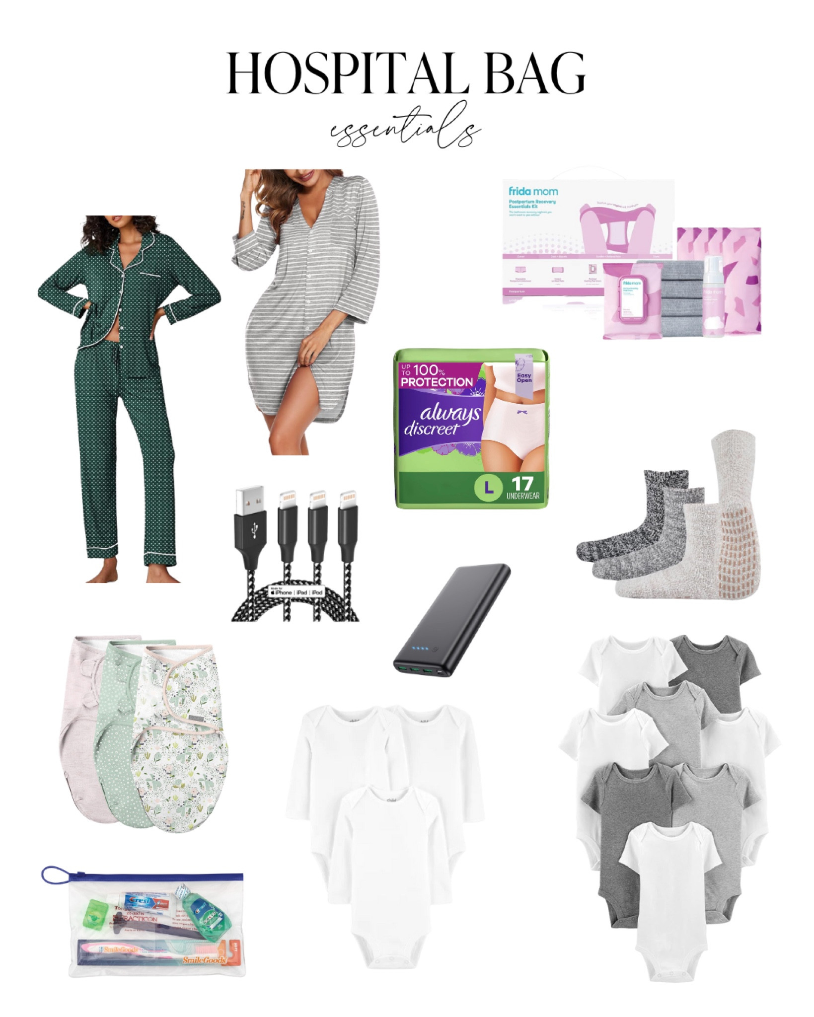 Hospital Bag Essentials — clothing & misc  

#LTKkids #LTKbaby #LTKGiftGuide