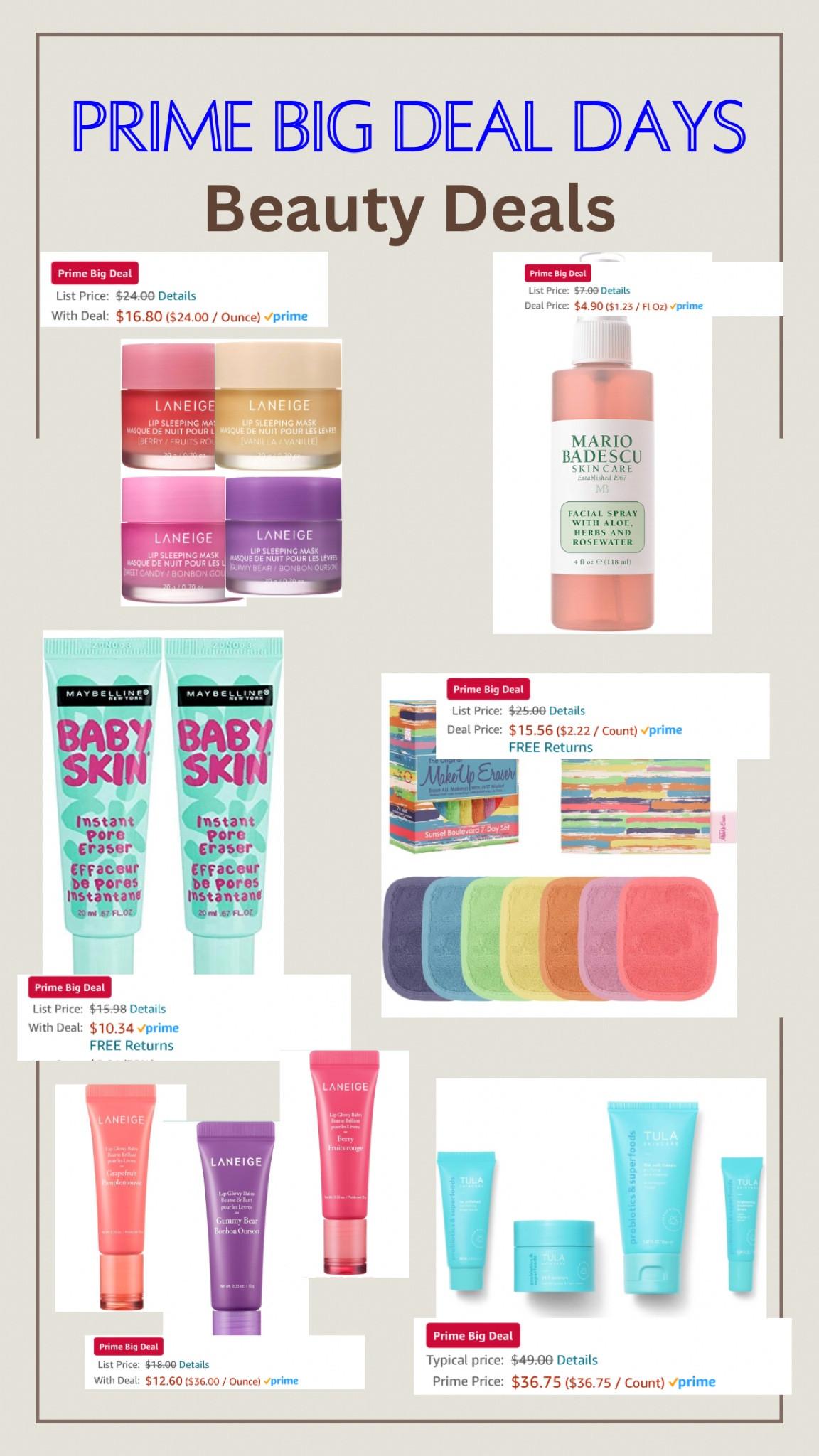 #LTKxPrime #LTKbeauty #LTKGiftGuide