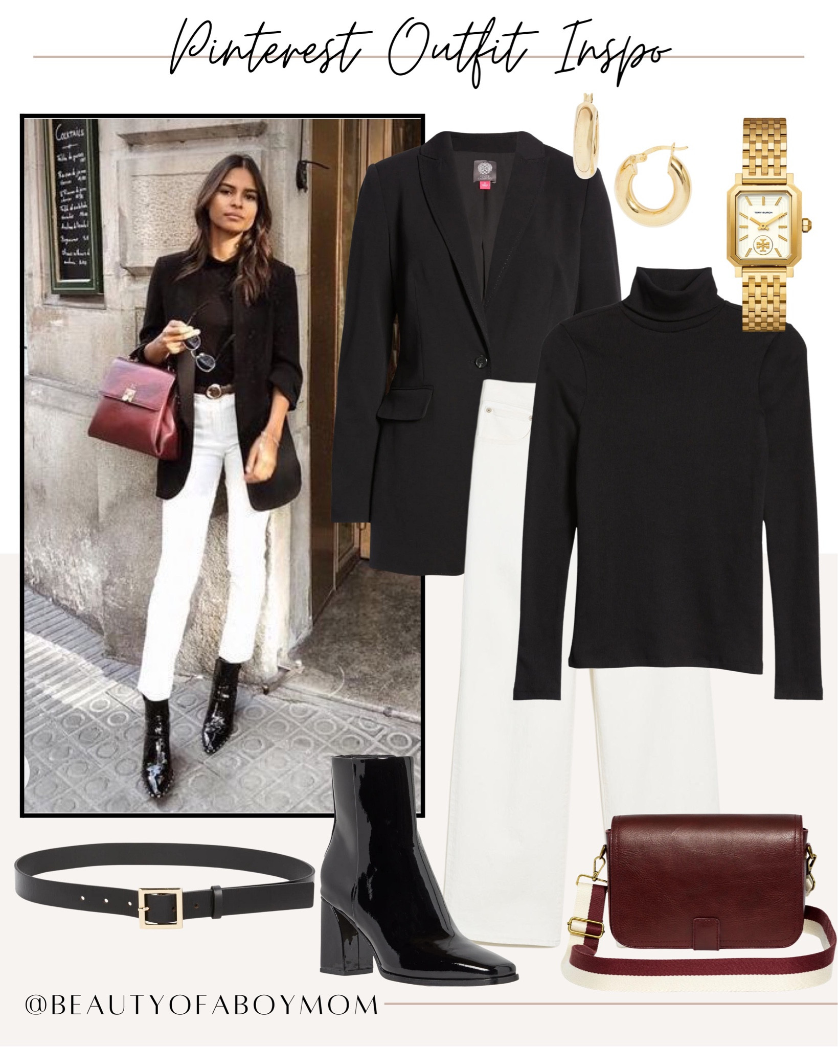Pinterest outfit inspo - style tip - chic fashion - winter fashion - white denim 

#LTKSeasonal #LTKstyletip #LTKshoecrush