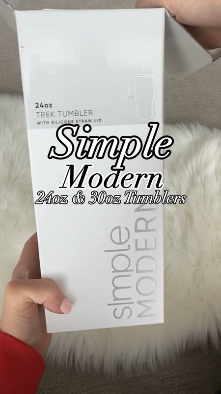 24oz & 30oz simple modern tumblers! For everyone who’s done with Stanley tumblers, these are a great, and cheaper option! 

#LTKstyletip #LTKfindsunder50 #LTKfitness