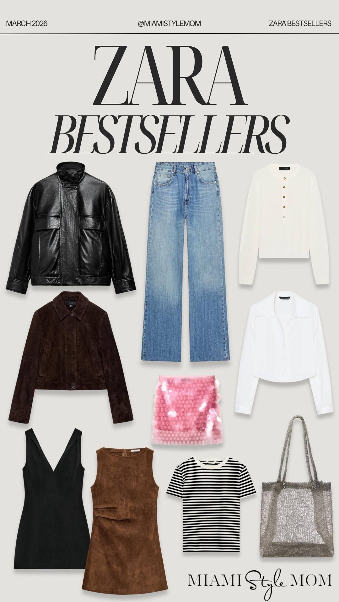 My top 10 Zara bestsellers!! 


Women’s fashion, spring fashion, spring styles, spring outfits, spring outfit inspo, Zara, Zara fashion, Zara spring styles, Zara spring fashion, trendy fashion, chic style, mom fashion, leather jacket, wide leg jeans, Henley top, mini dress 




#LTKOver40 #LTKootd #LTKSeasonal