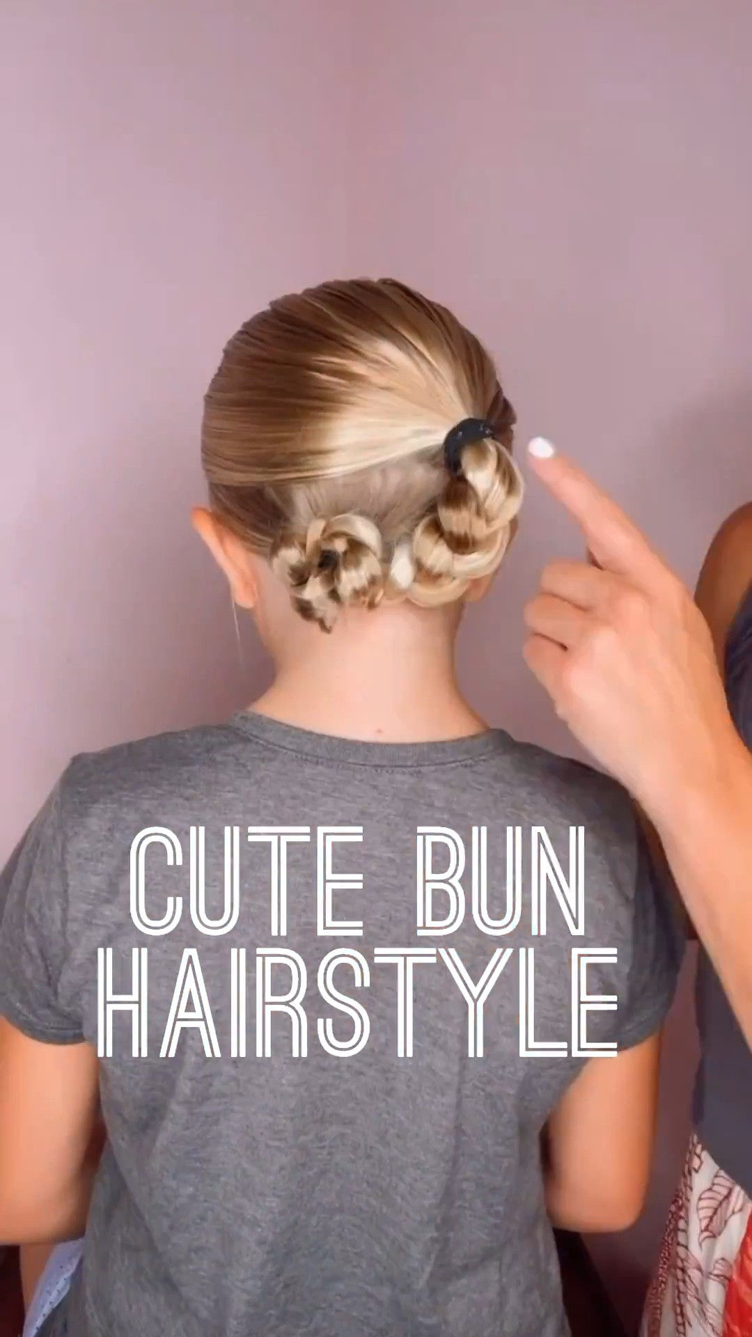 CUTE BUN HAIRSTYLE 🩷 This is such a cute and pretty hairstyle for school. I’m excited to share my favorite products with you! Love for you to follow us for our daily hairstyles. ￼

#LTKBeauty