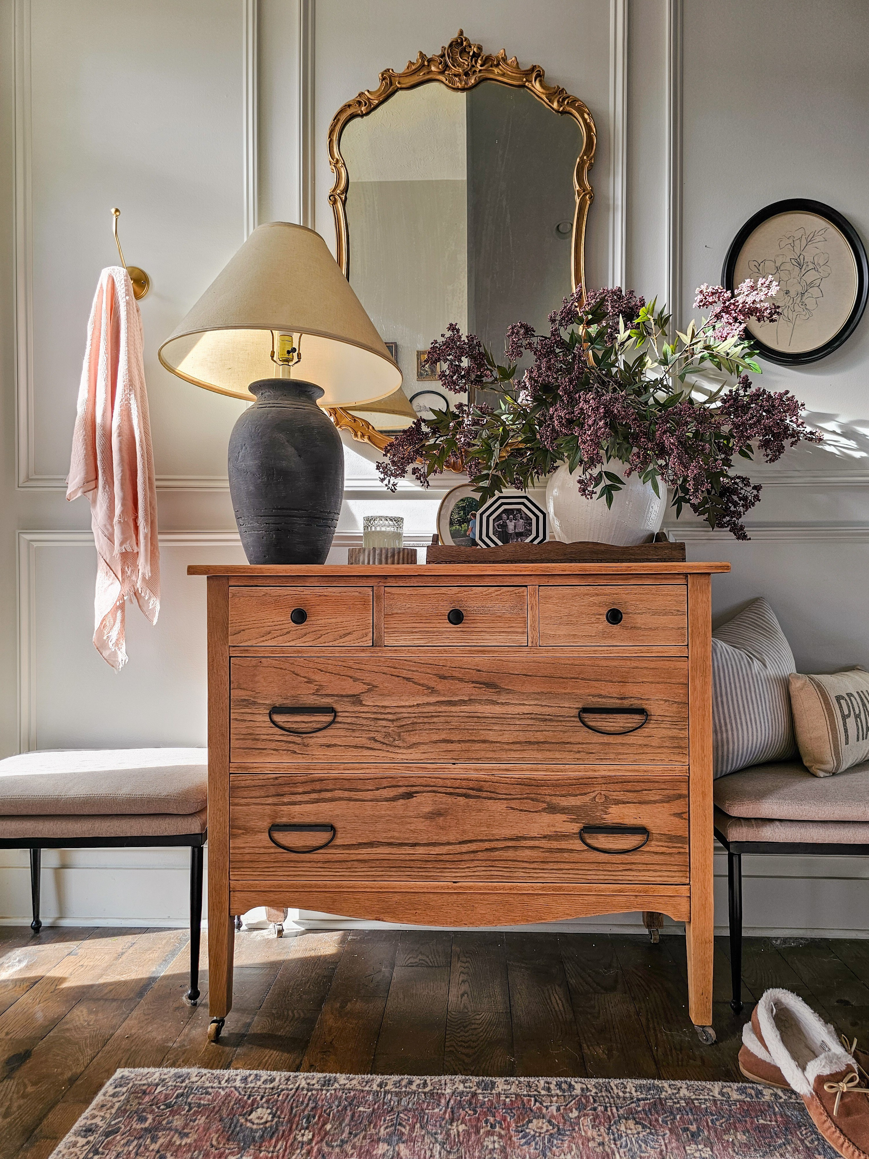 Love mixing old and new. Most of these pieces are actually old (thrifted, antique)

#LTKSeasonal #LTKHome #LTKOver40