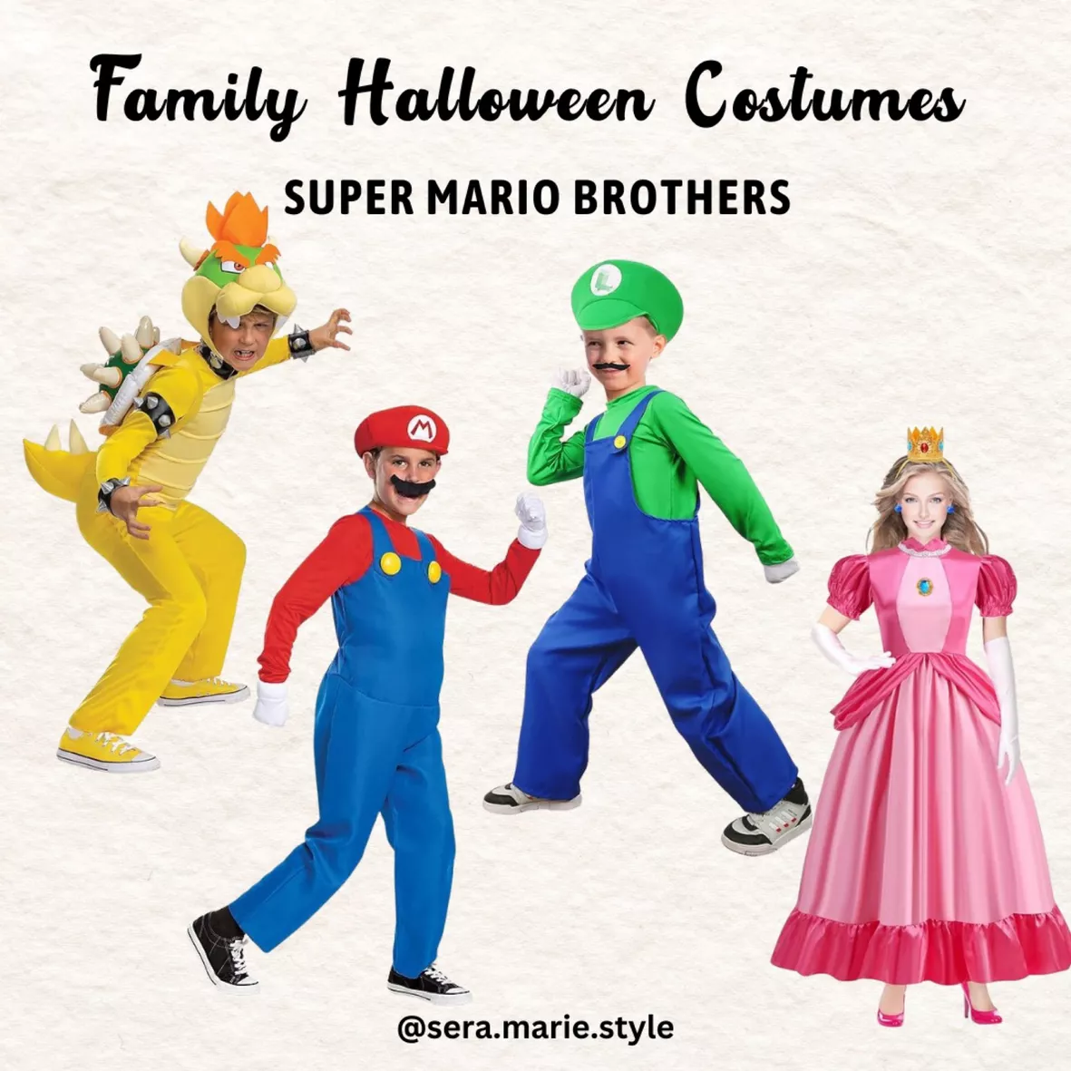 Super Mario Bros. Family Costumes