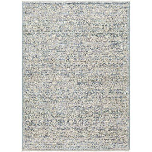 Better Homes and Gardens Blue Floral 5x7 Area Rug | Walmart (US)