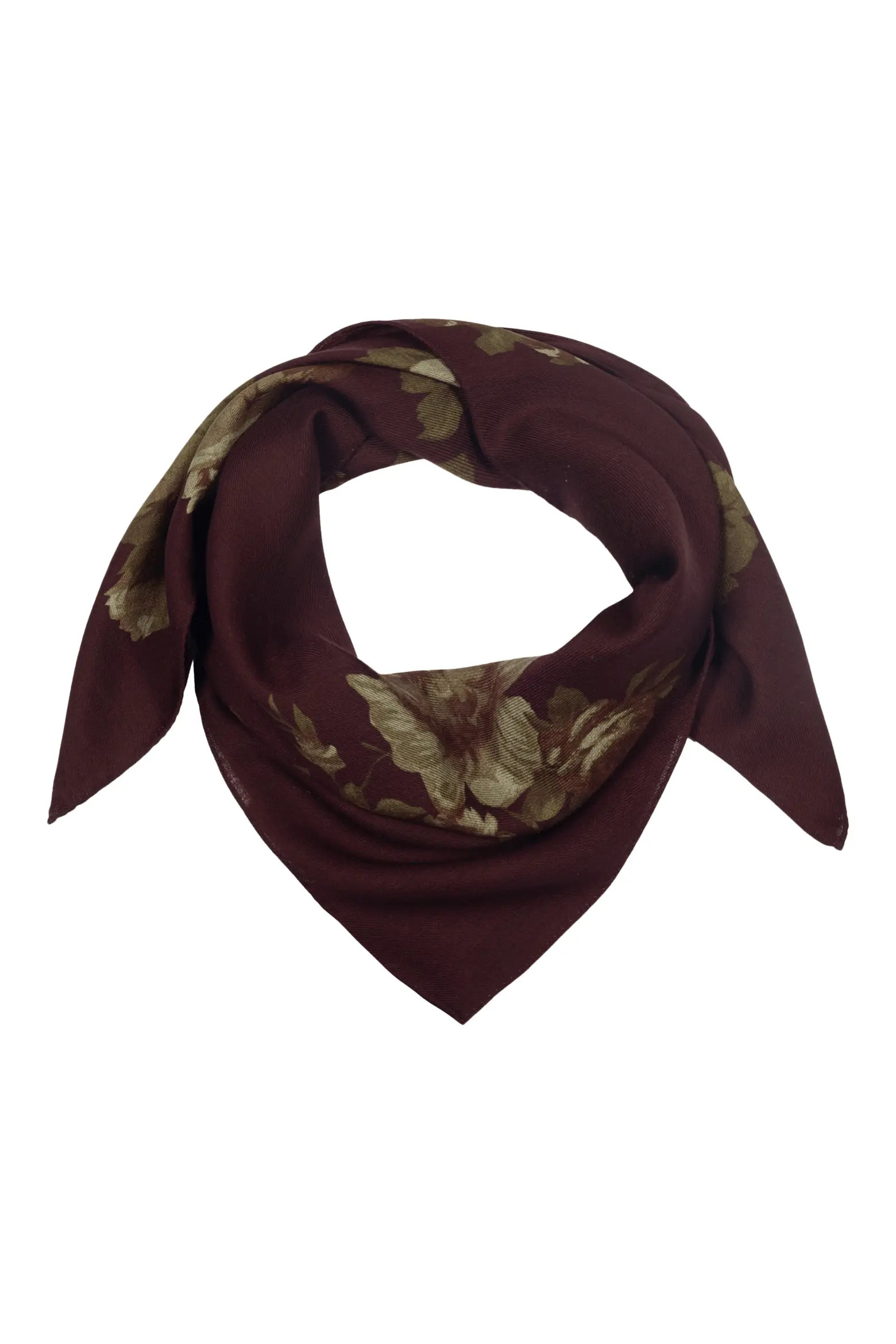Lauren Ralph Lauren Floral Bouquet Wool Square Scarf (Women) | Nordstrom | Nordstrom