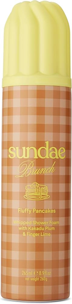sundae Whipped Shower Foam FLUFFY PANCAKES Foaming Body Wash 8.9 fl oz, 265ml | Amazon (US)