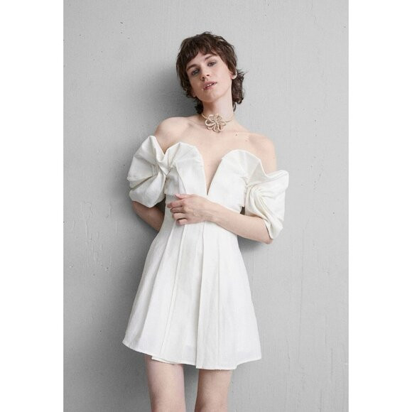 Cult Gaia Asal Dress Off White | Poshmark