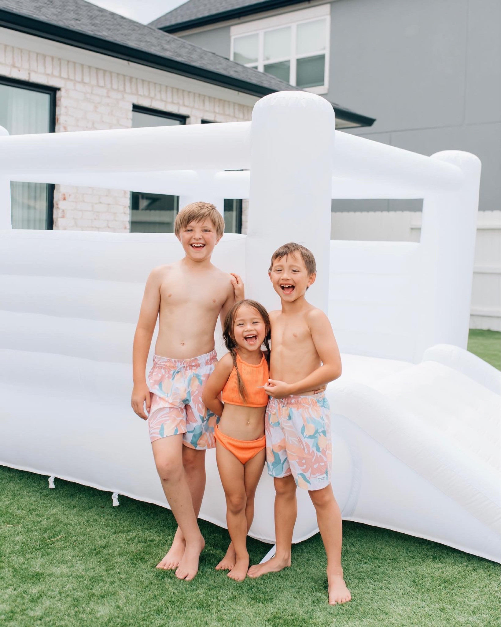 Children’s swimwear! Abercrombie kids outfits for children in the summer. Swim trunks are TTS and girls swim run one size big 

#LTKswim #LTKfamily #LTKkids