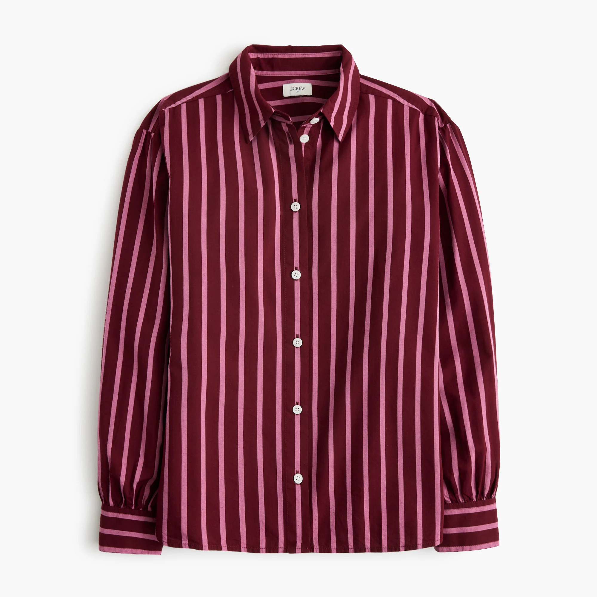 Petite striped button-up shirt | J.Crew Factory
