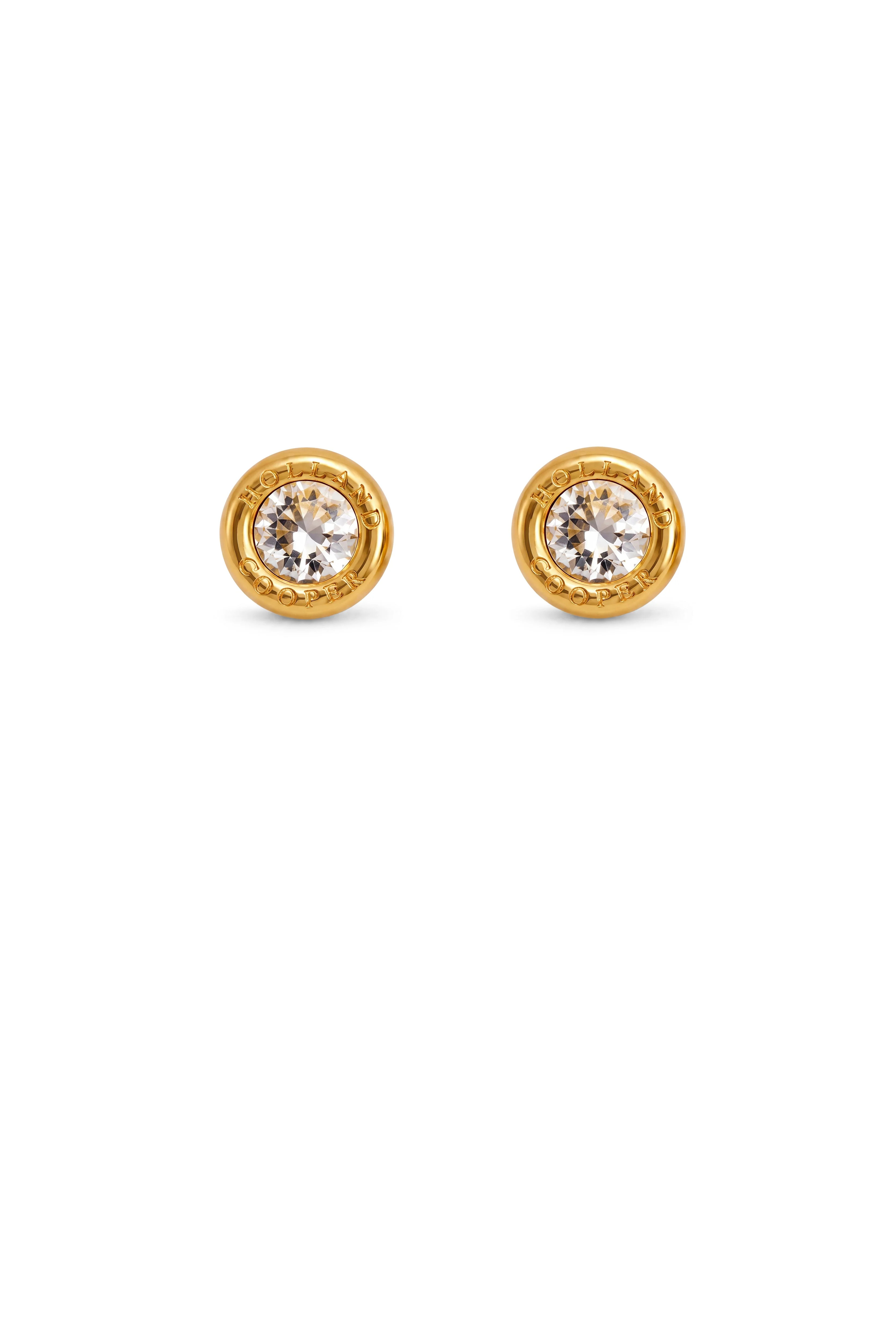Stud Earrings (Crystal) | Holland Cooper