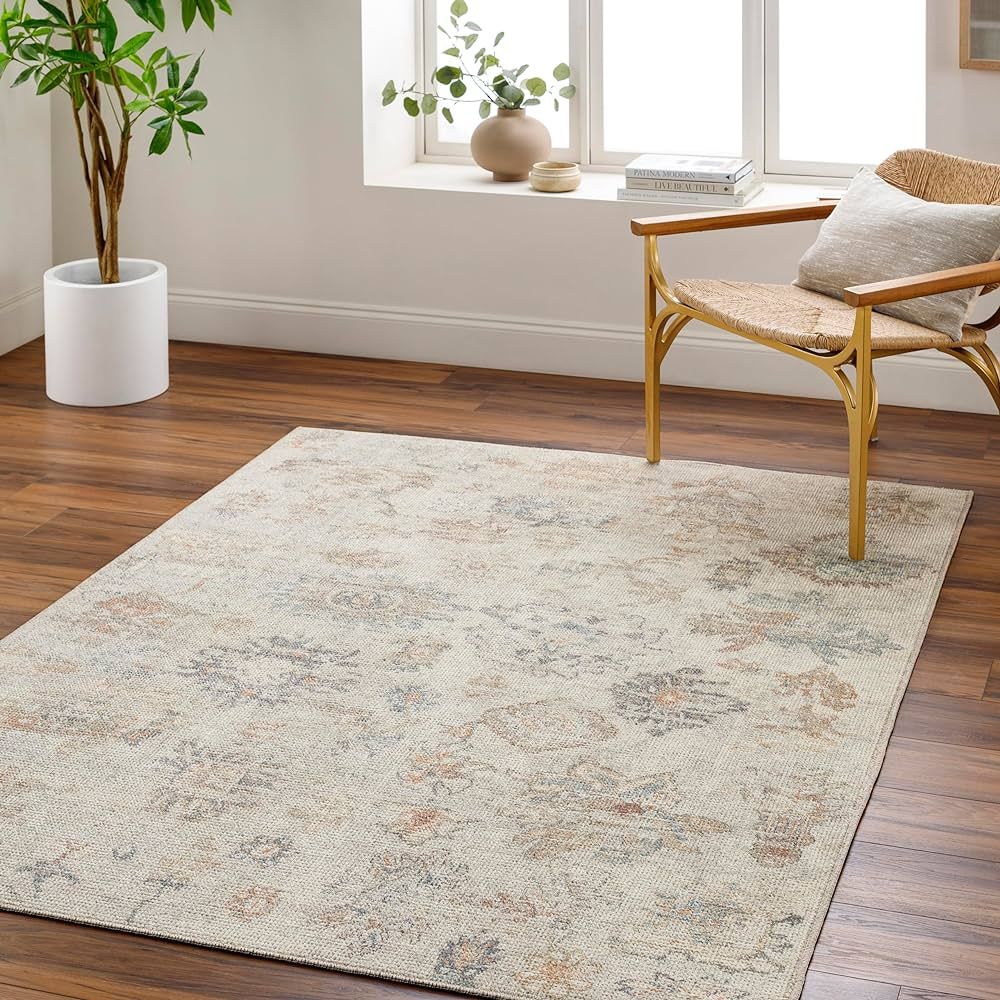 Surya x Our PNW Home Olympic Updated Traditional Area Rug, 9'2" x 12', Light Gray | Amazon (US)