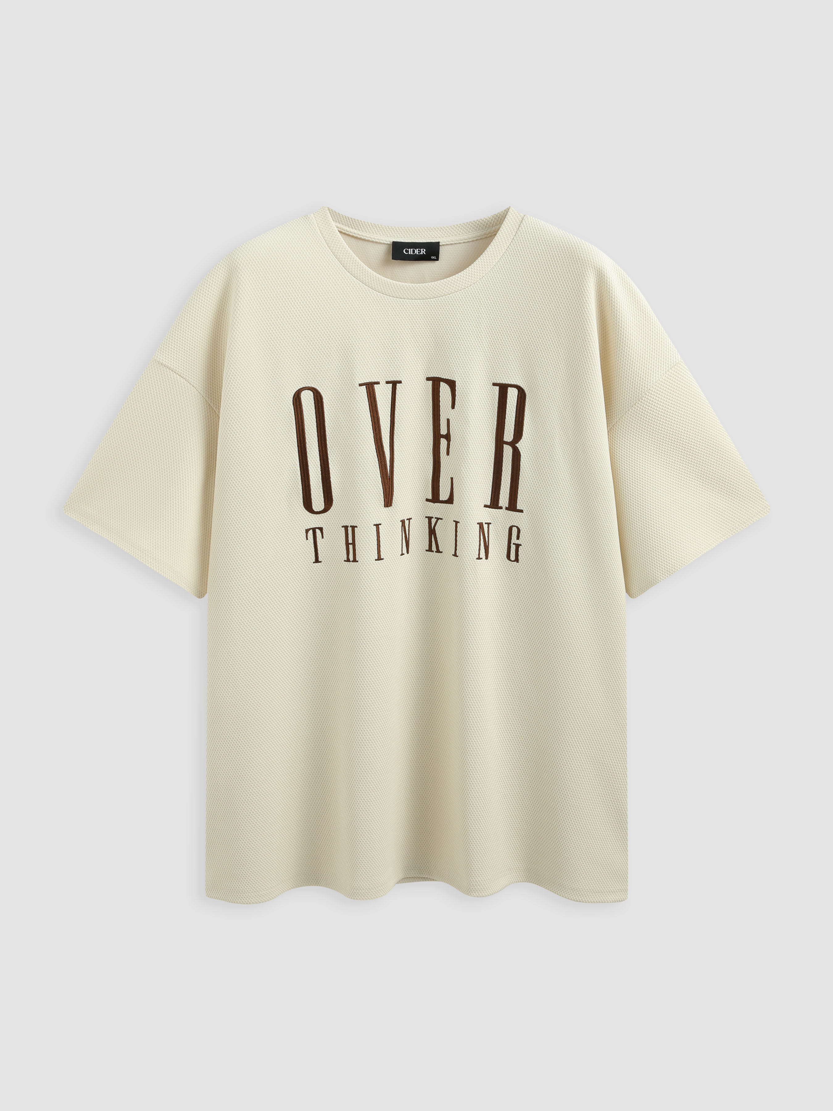 Over Thinking Oversized Graphic Tee Curve & Plus | Cider