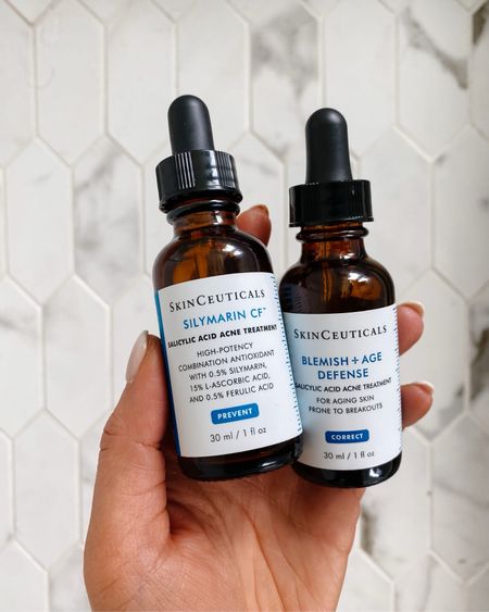 Silymarin CF and blemish + age defense that I use in my skincare routine! Both helps with acne, blemishes and more. On sale with code SUMMER

#LTKSaleAlert #LTKBeauty