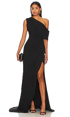 ELLIATT Isadora Gown in Black from Revolve.com | Revolve Clothing (Global)