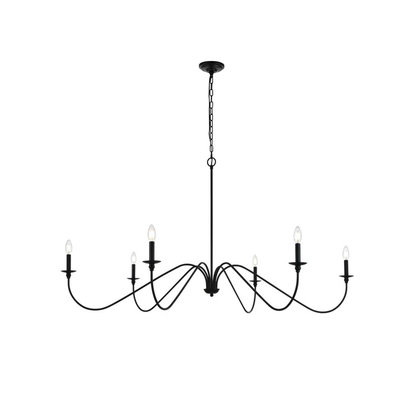 Sherree 6 - Light Dimmable Classic / Traditional Chandelier | Wayfair North America