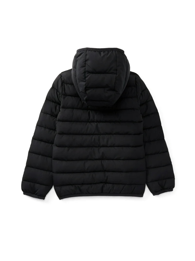 Ozark Trail Girls Everyday Puffer Jacket, Sizes 4-18 | Walmart (US)