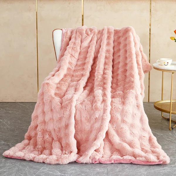 Knitted Throw Blanket | Wayfair North America