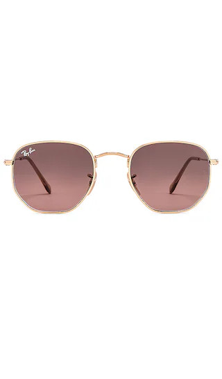 Hexagonal Flat in Gold & Brown Grey Gradient | Revolve Clothing (Global)