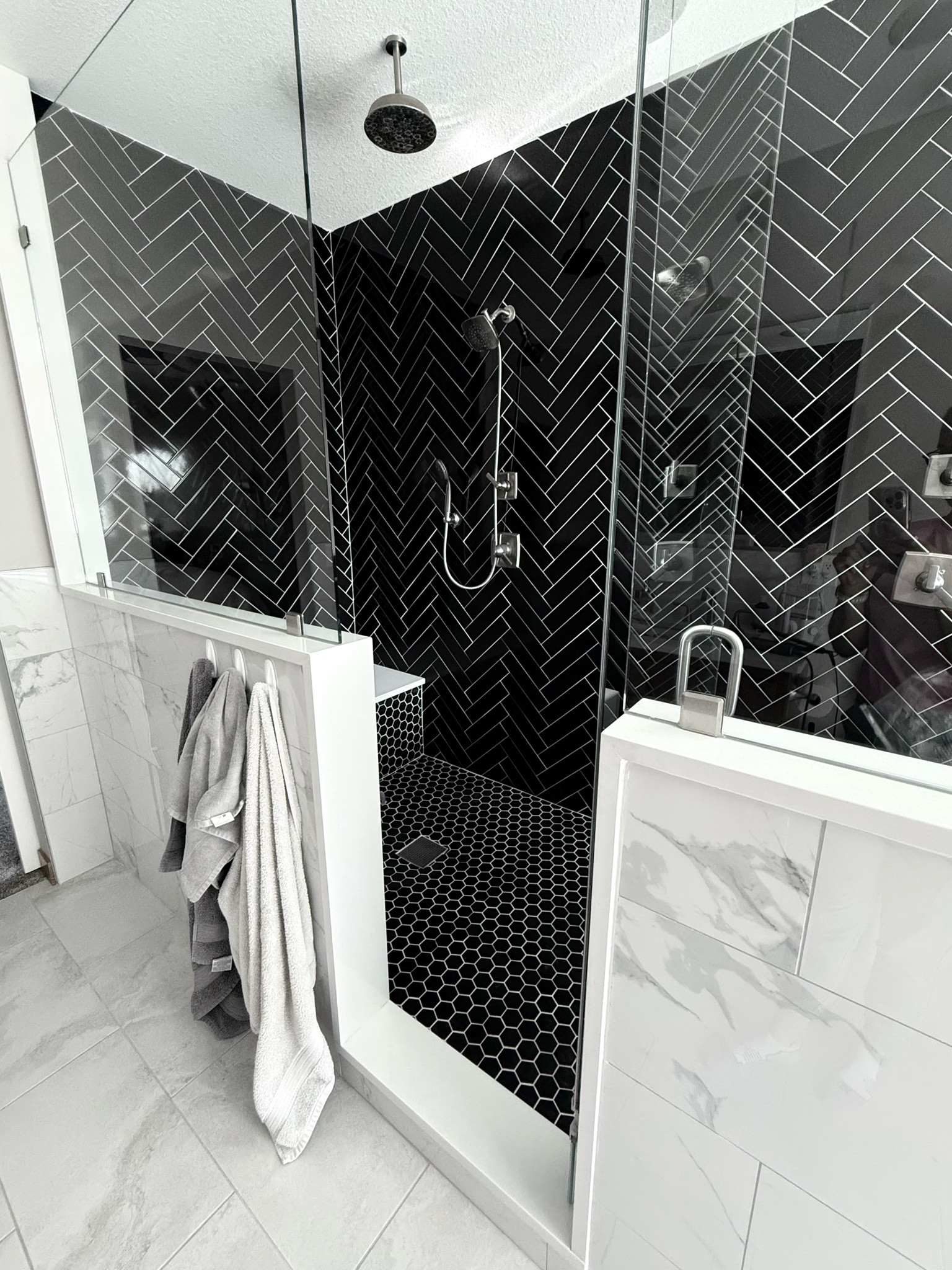 Our shower is a lot of tile and a lot to maintain. Here are the products I use to clean our tile and glass . I have to clean our shower at least monthly due to the hard water build up. These products help maintain our shower tile and glass  

#LTKxPrimeDay 

#LTKHome