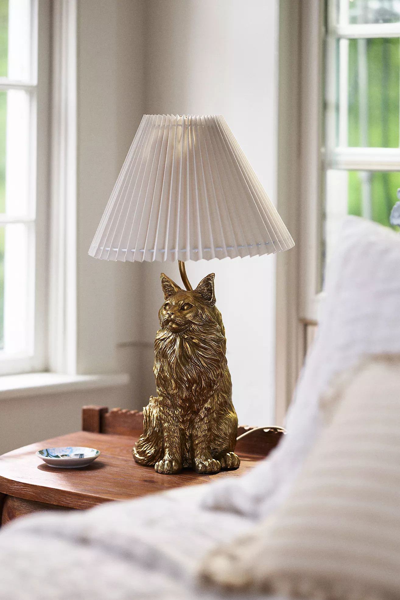 The Icon Table Lamp: Cat Edition | Anthropologie (US)