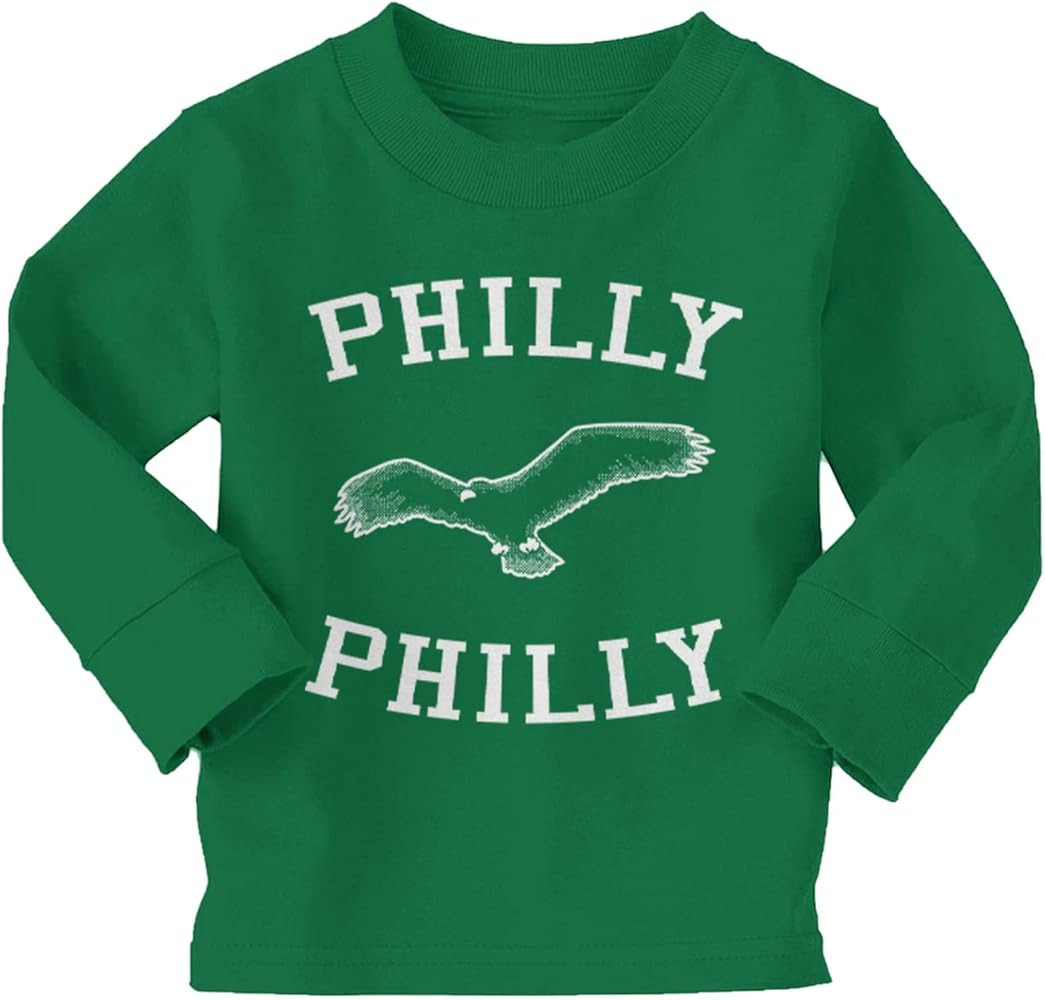 Philly Philly - Sports Eagle Infant/Toddler Cotton Jersey T-Shirt | Amazon (US)