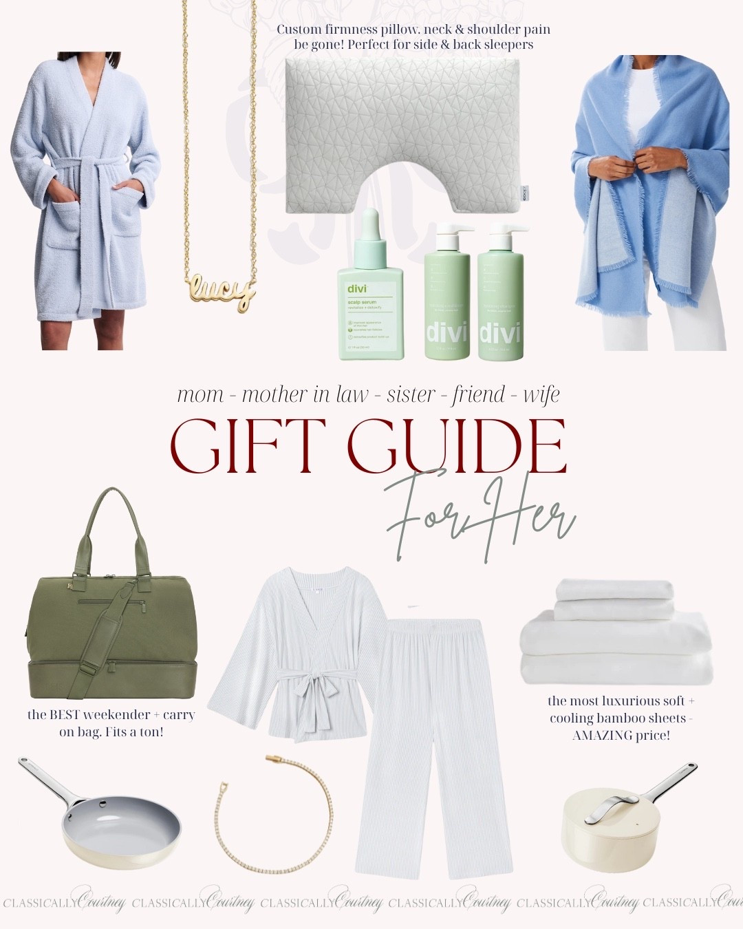 Gift guide for her
Gift ideas for mom + mother in law
Gift guide for mom
Gift guide for sister 

#LTKGiftGuide #LTKHoliday #LTKCyberWeek