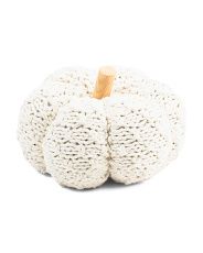 9.5in Macrame Pumpkin Decor | Marshalls