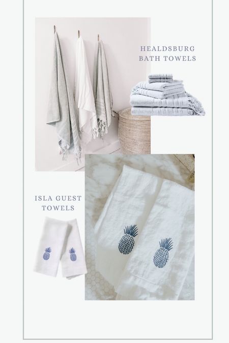 Serena & lily sale
Bath towels 
