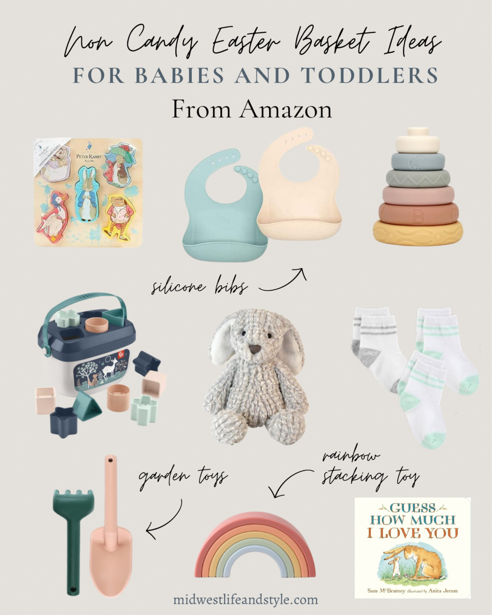 The ultimate list of non-candy Easter basket, ideas for babies and toddlers.

See more ideas on midwestlifeandstyle.com 

#LTKSeasonal #LTKbaby #LTKkids