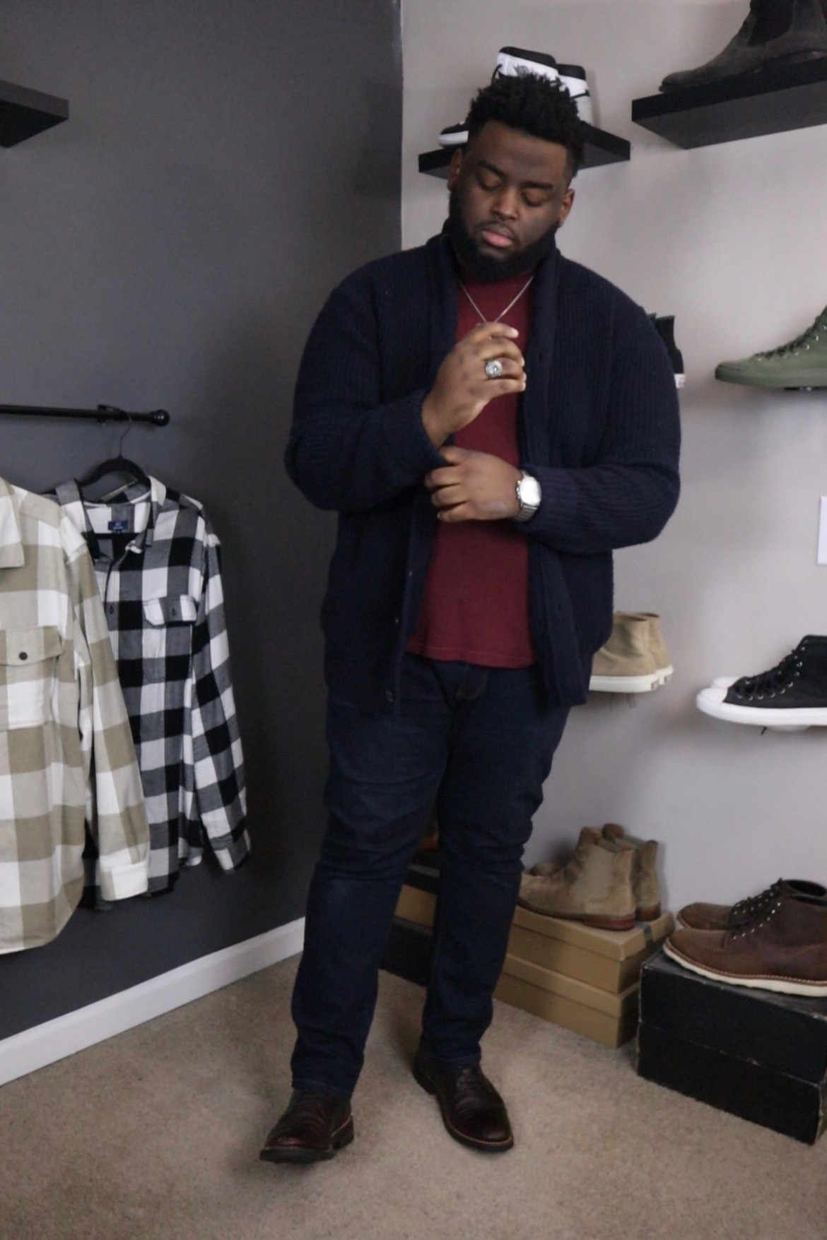 Not-so-casual outfit to wear on a date during Valentine’s Day. 

#LTKmens