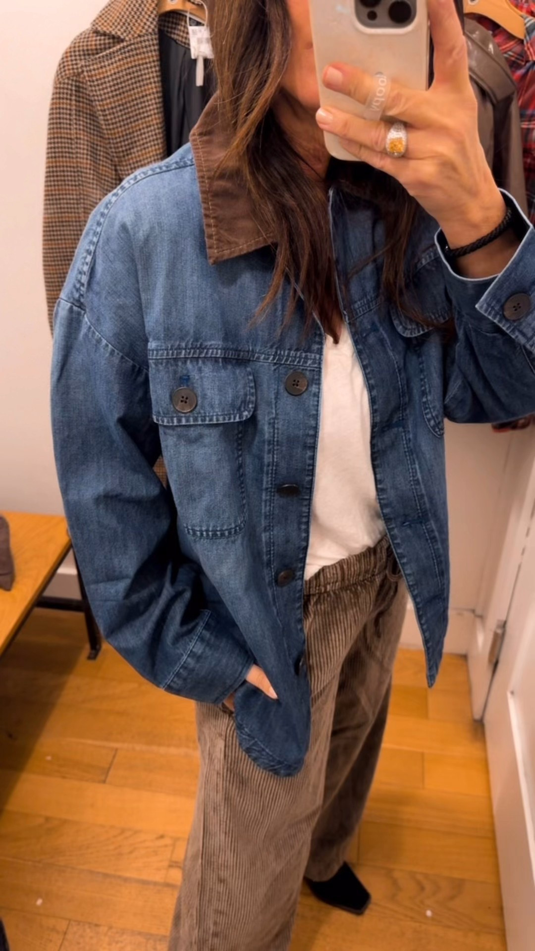 Shirt jacket now on sale temporarily 
Great gift too 

#LTKFindsUnder50 #LTKSaleAlert #LTKGiftGuide