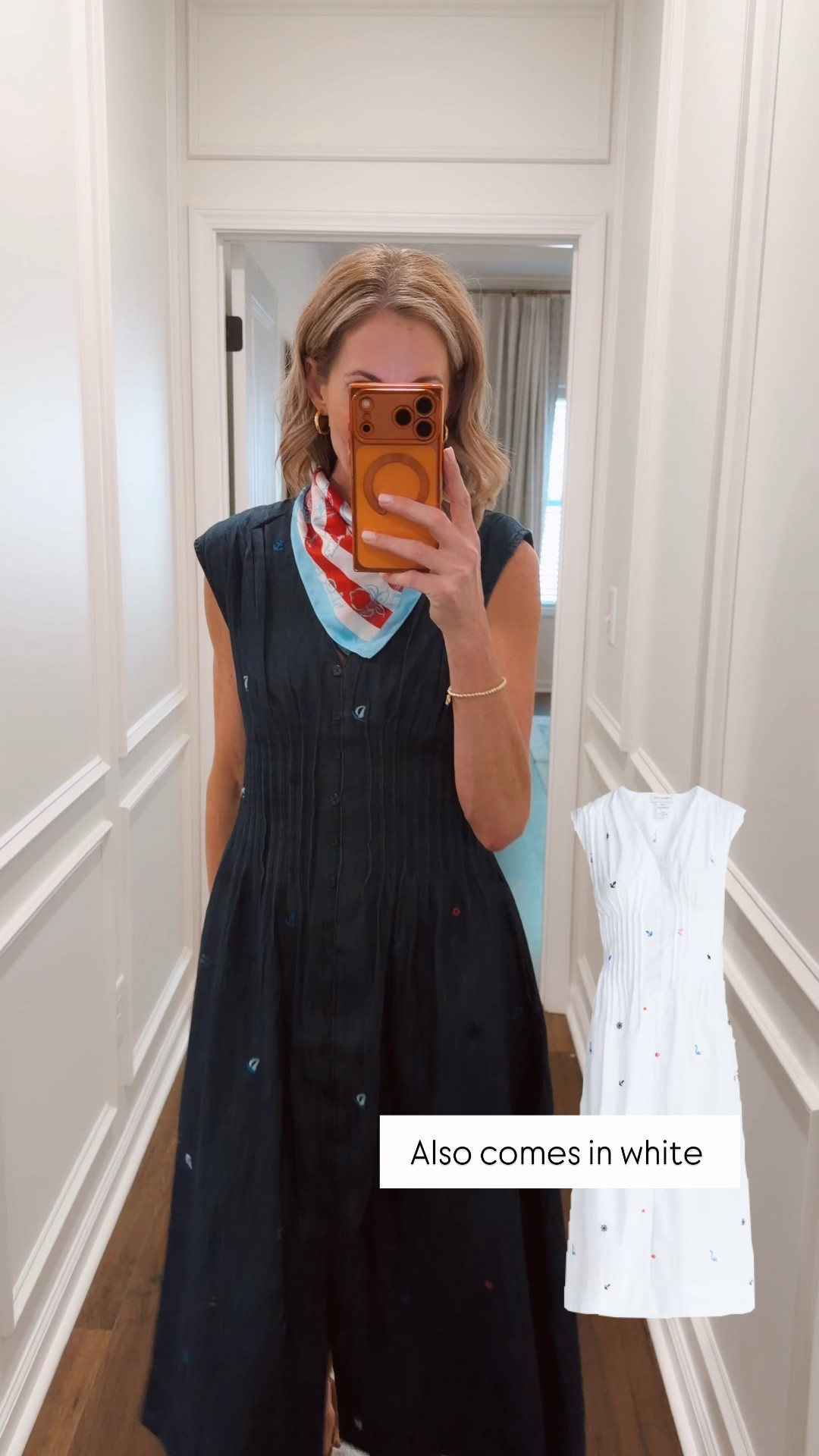 Small details, big impact free assembly embroidered mini dresses designed to charm. From the pleated shoulders to the corset inspired pin tuck pleated waste. This sleeveless dress is a dream come true on a sunny day comes in this beautiful denim or a crisp white.  Wearing a size XS.
