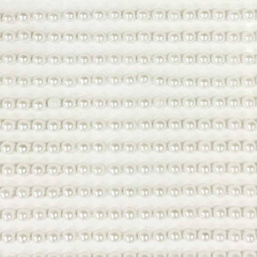 Wrapables 3mm Sticker Pearls Adhesive Pearl Gem Sticker Strips, 750 Pearls | Oriental Trading Company