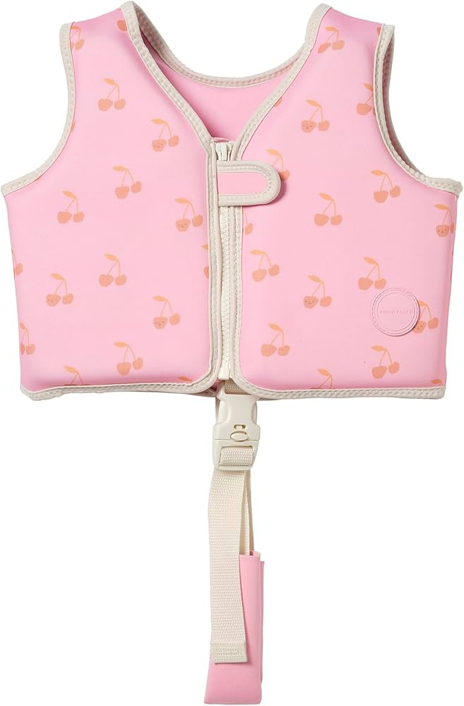 SUNNYLiFE Swim Vest for Toddlers 2-3 | Cotton Candy Cherry | Amazon (US)
