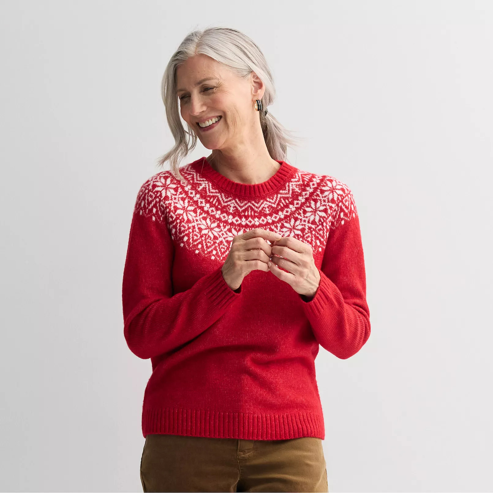 Women's Croft & Barrow® Cozy Sweater | Kohl's