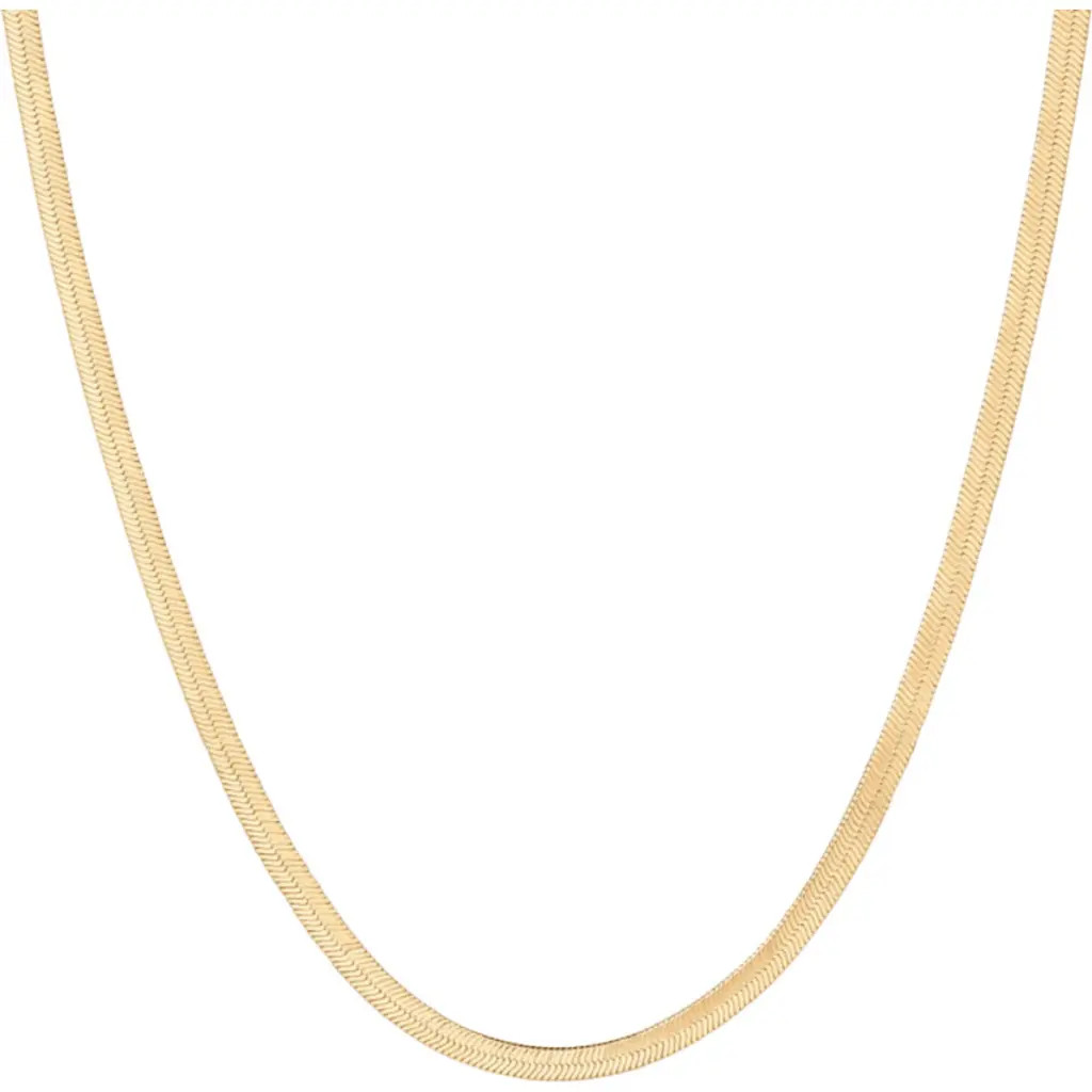 DLORIA Gold Snake Chain Necklace Sleek and Timeless Elegance at Nordstrom | Nordstrom