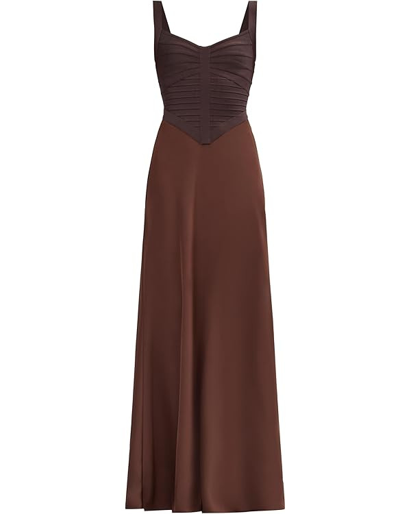 Amazon.com: Hervé Léger, The Samantha Gown, S, Walnut : Luxury Stores | Amazon (US)