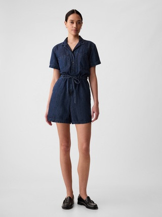 Denim Romper | Gap (CA)