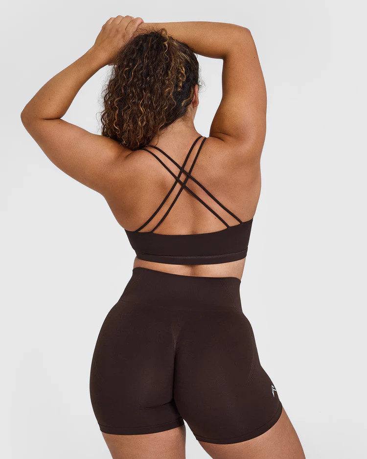 Everyday Cross Over Bralette 
 70% Cocoa | Oner Active (UK / US)
