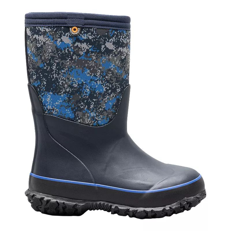 Bogs Kids' Grade/Pre-School Stomper Micro Camo Winter Boots | Sport Chek