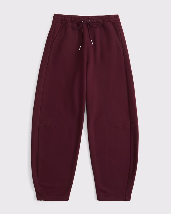 Essential Mid Rise Barrel Sunday Sweatpant | Abercrombie & Fitch (US)