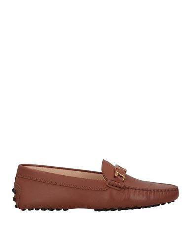 Tod's Woman Loafers Camel Size 4.5 Soft Leather | YOOX (US)