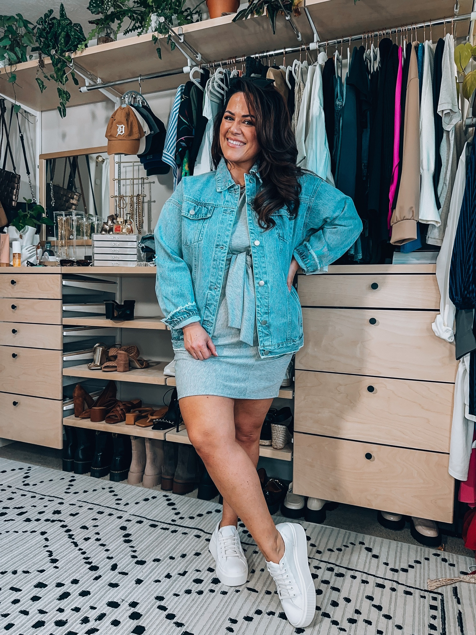 Curvy girl spring outfit - size 14 - style tip - midsize spring fashion

Dress - size XL
Jacket - size XL

Use code 20TARYN

#LTKcurves #LTKSeasonal #LTKstyletip