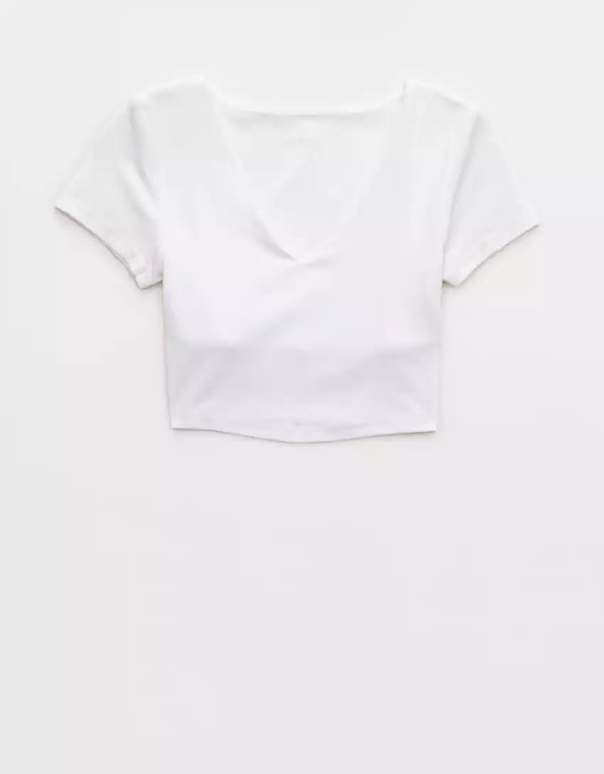 OFFLINE By Aerie Real Me V-Neck T-Shirt | Aerie