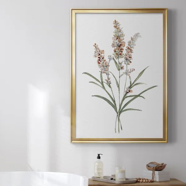 Dainty Botanical I Framed On Canvas Painting | Wayfair North America