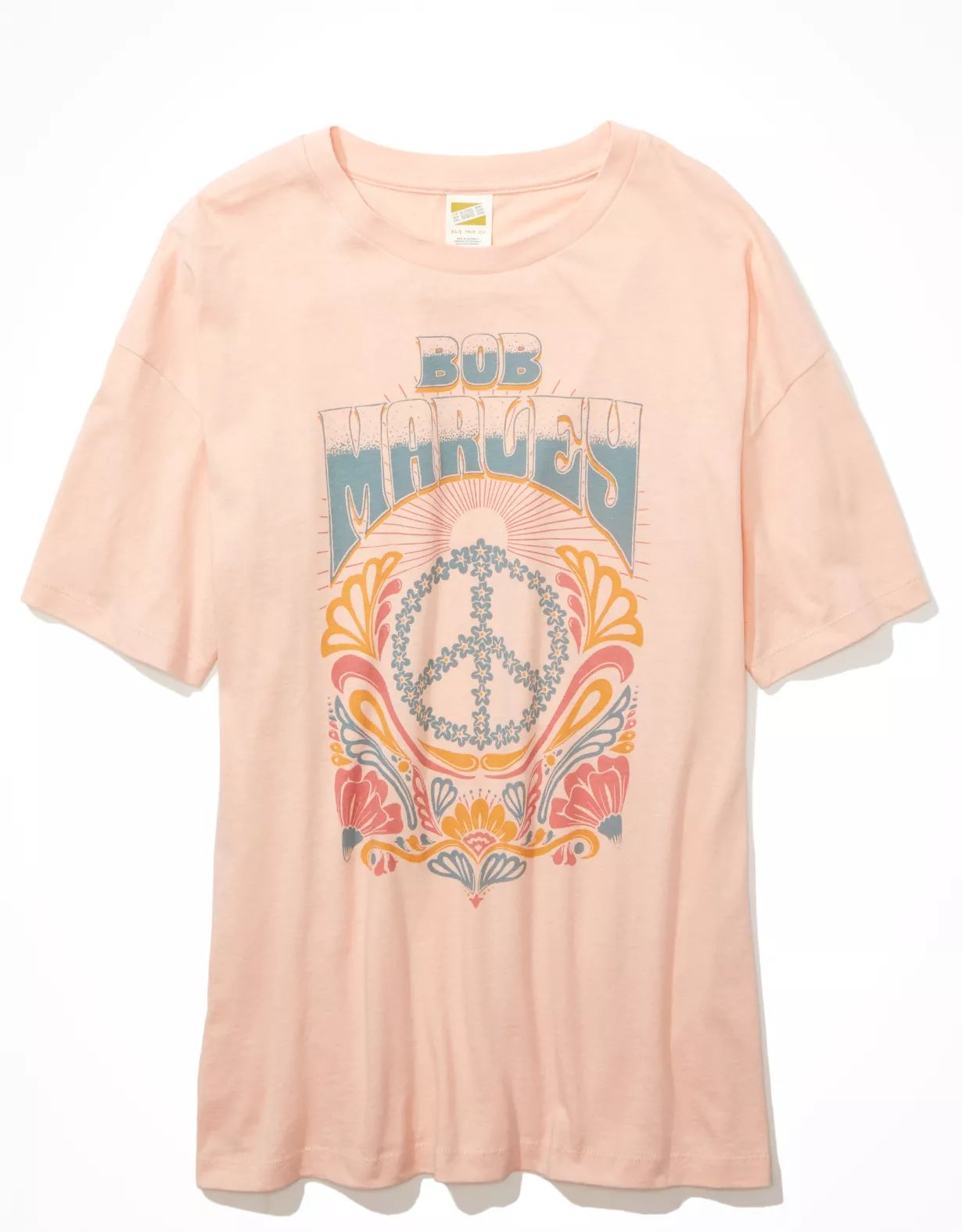 AE Oversized Bob Marley Graphic Tee | American Eagle Outfitters (US & CA)