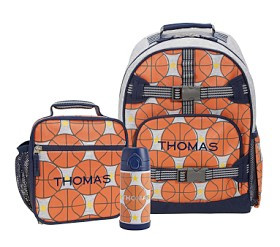 Mackenzie Game Time Glow-in-the-Dark Backpack & Lunch Bundle, Set of 3 | Pottery Barn Kids