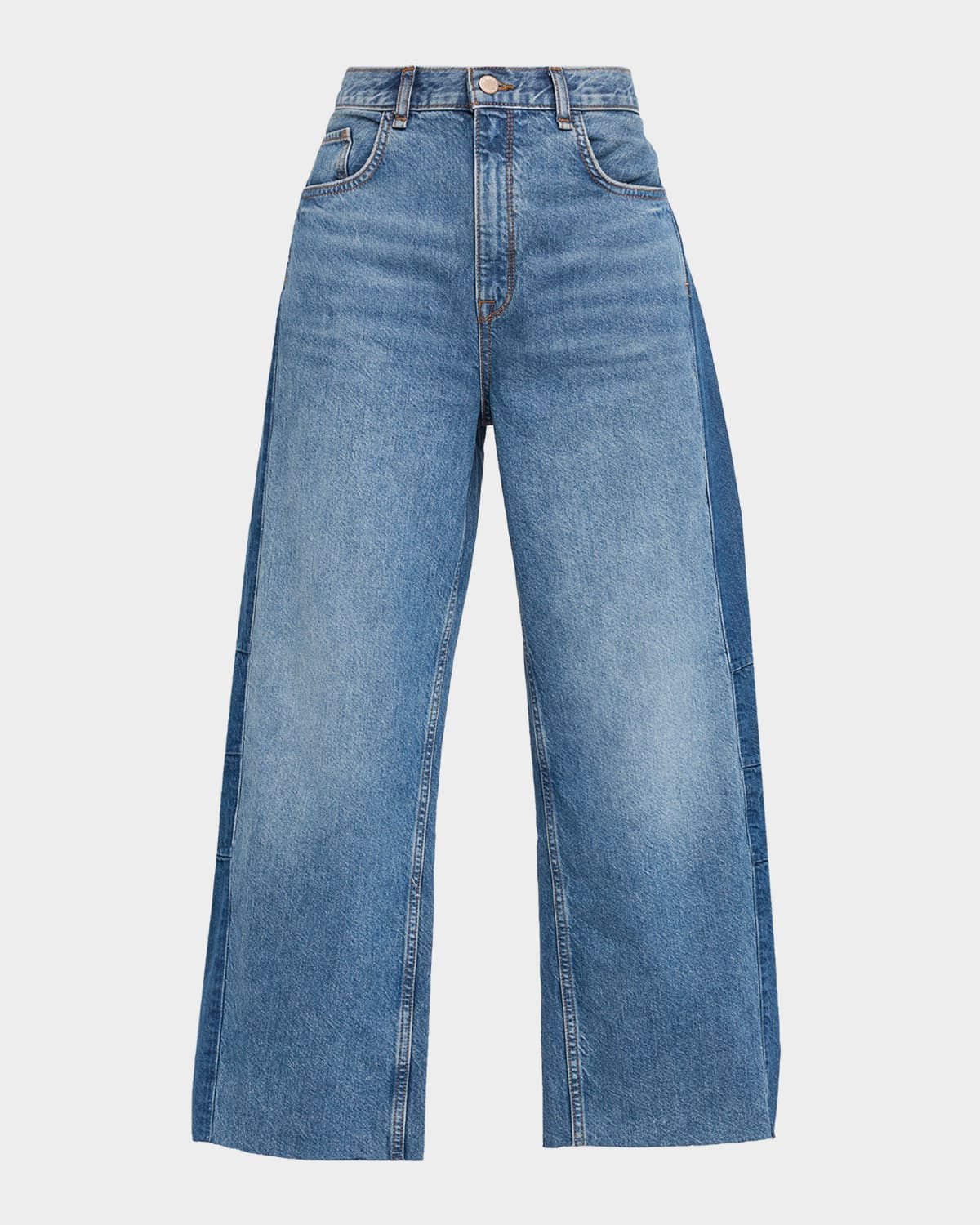 Walker Mid-Rise Barrel Jeans | Neiman Marcus