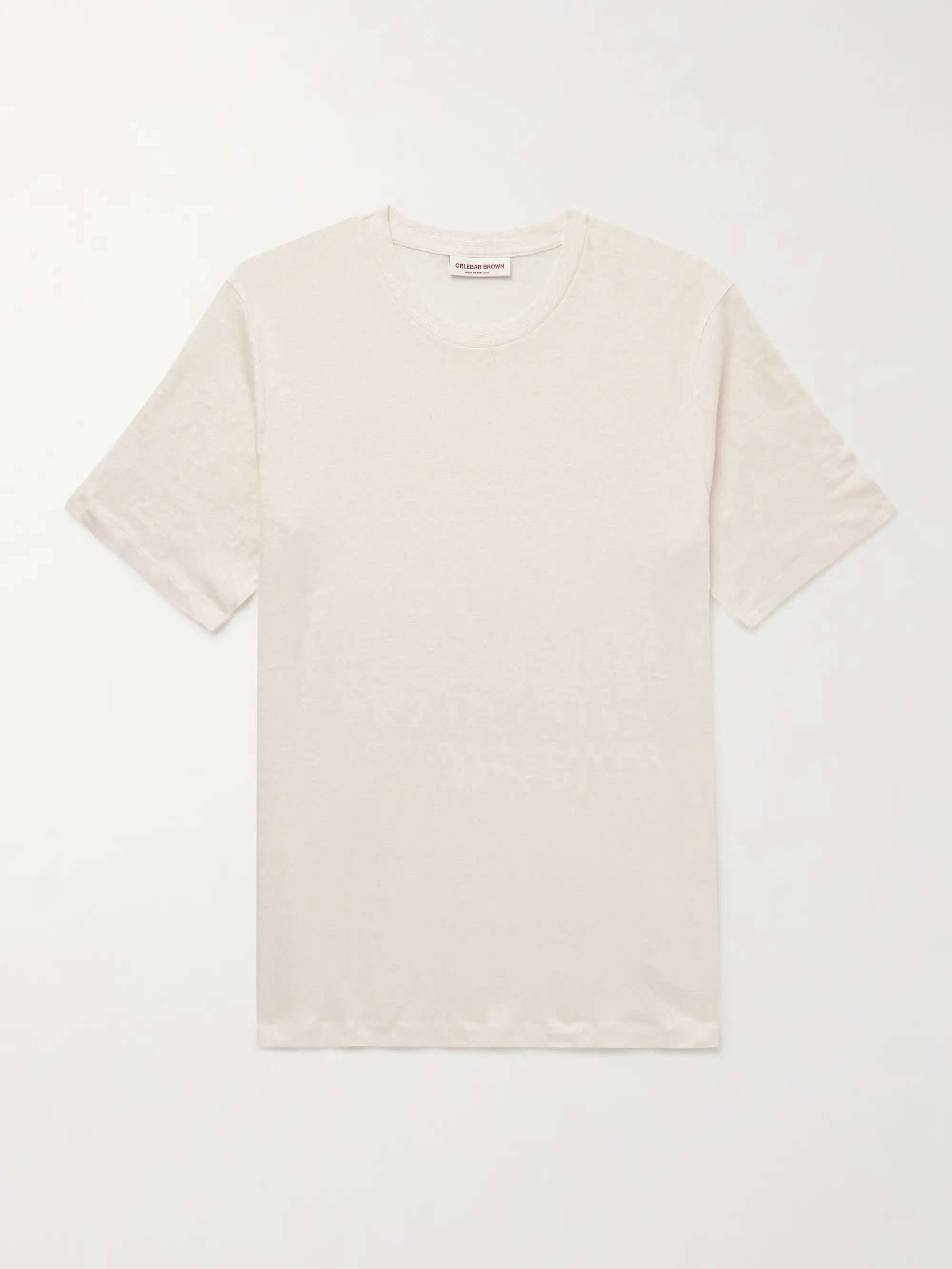 OB Standard Linen-Blend Jersey T-Shirt | Mr Porter (US & CA)